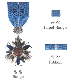 과학기술포장의 정장,금장,약장 사진